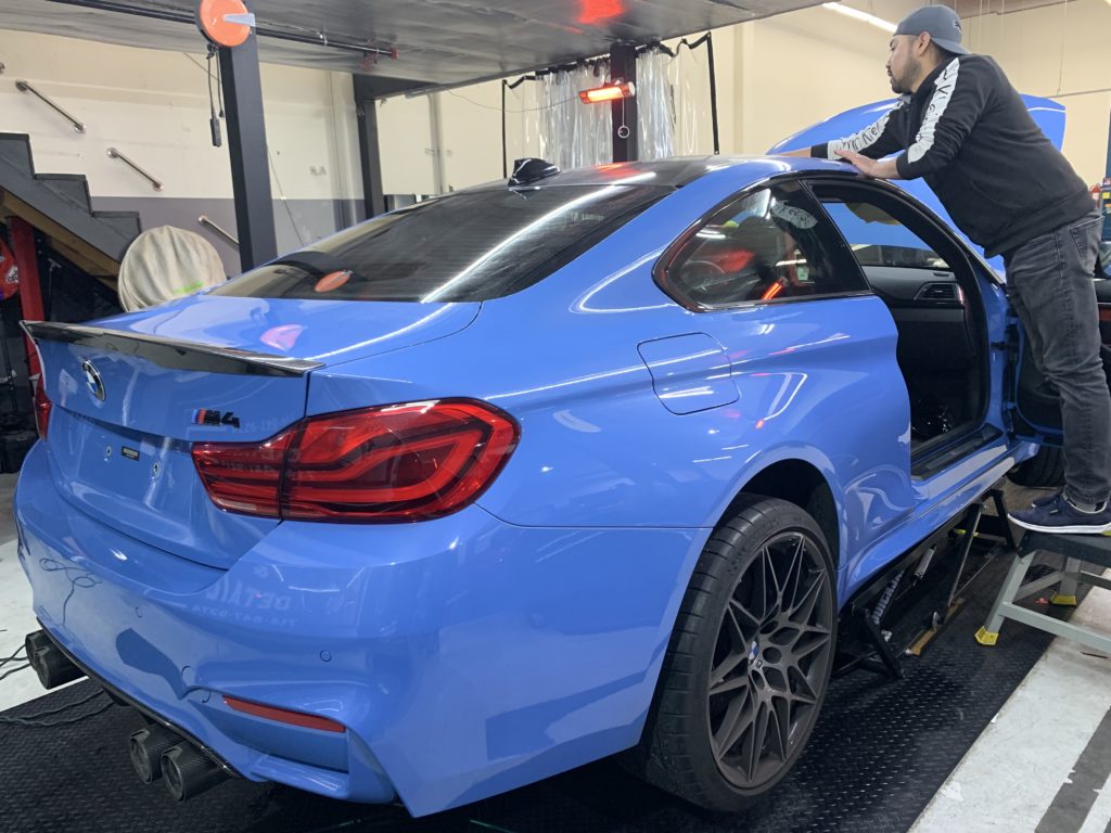 m3_blue before vinyl wrap